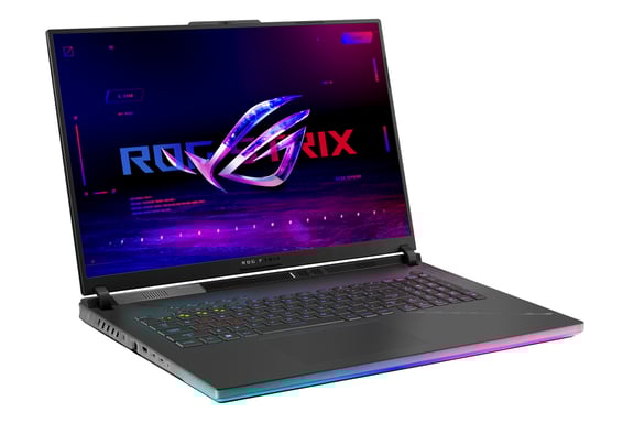 Asus ROG SCAR18-G834JZR-DRR6134W Noir 18'' - Intel Corei9 14900HX 2,2 GHz - NVIDIA GeForce RTX4080 - SSD 1To - RAM 32Go - Windows 11