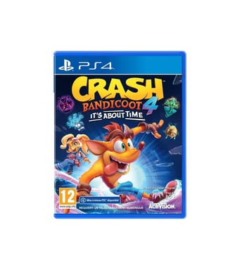 Crash Bandicoot 4 : It's About Time Jeu PS4 (Upgrade Gratuit pour PS5)