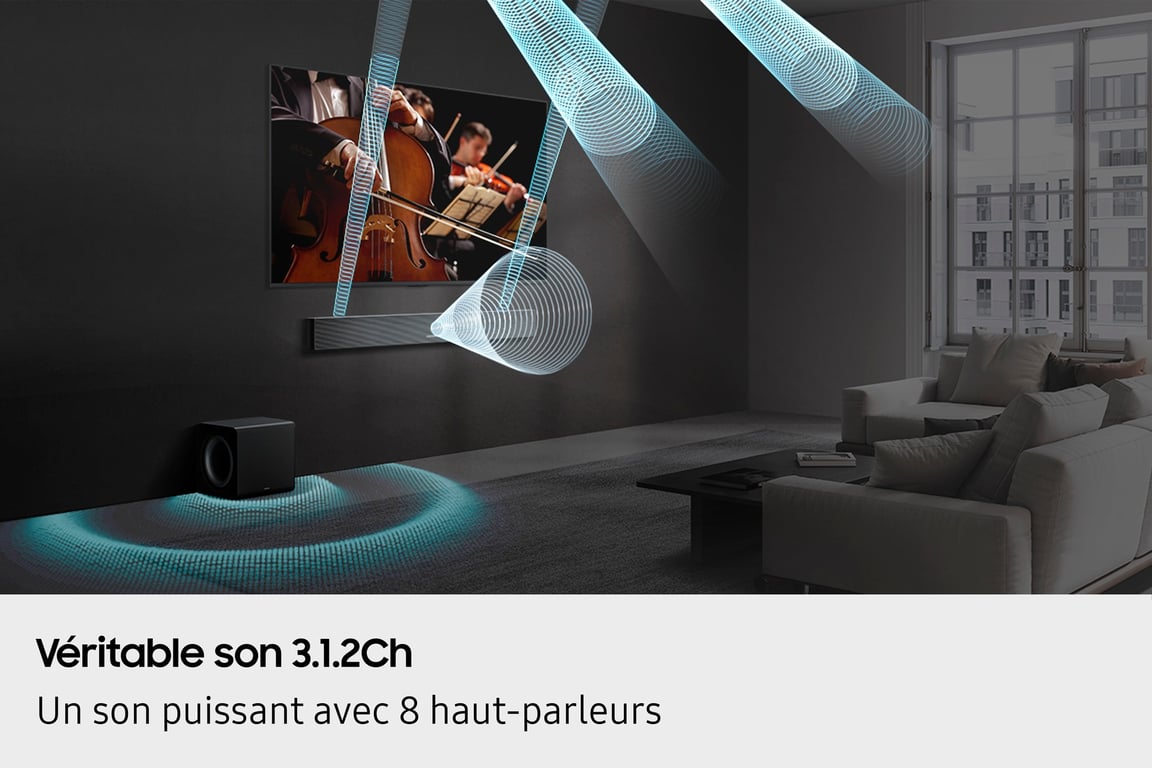 Q-series 2025 Barre de son HW-QS710F - Neuf