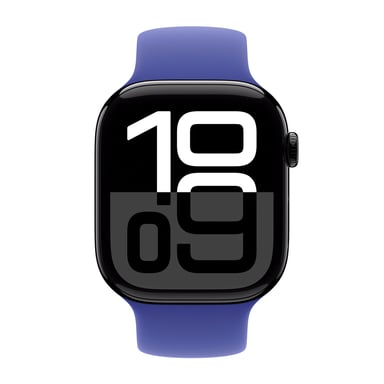 Bracelet Boucle unique en Silicone pour Apple Watch | 38/40/41/42 mm - Taille 8 - Ultramarine