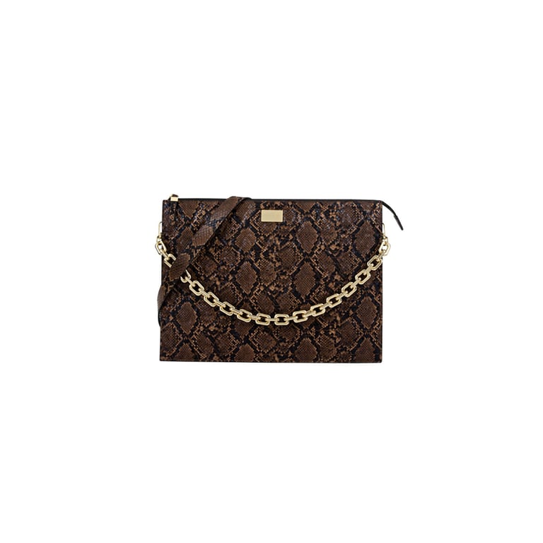 Pochette pour Ordinateurs 13 Pouces Modèle Leia au Motif Serpent avec Lanière Neuf
