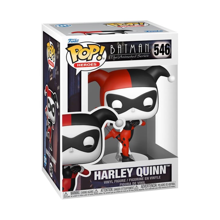 Figurine Funko Pop Heroes Batman S5 Harley Quinn - vue 2