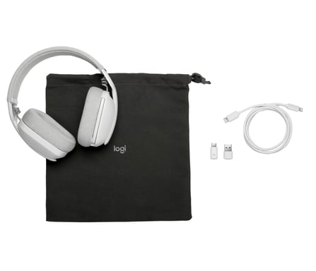Logitech Zone Vibe Wireless MS - Neuf Blanc - vue 2