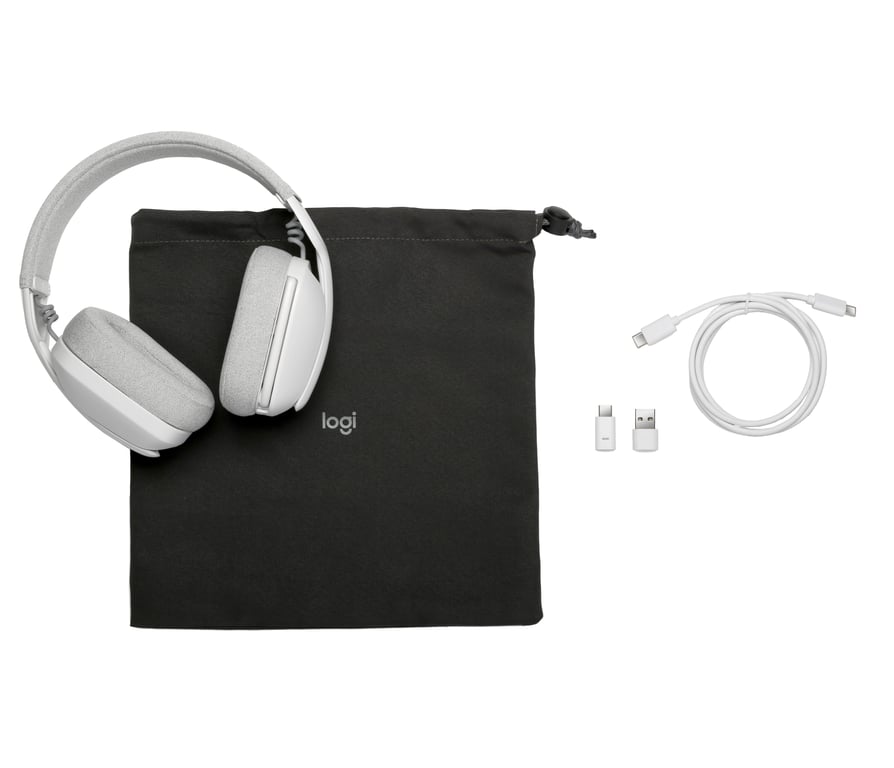 Logitech Zone Vibe Wireless MS - Neuf Blanc - vue 2