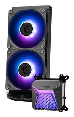 MSI MAG Coreliquid A15 240 Scheda madre, processore All-in-One Liquid Cooler 12 cm Nero 1 pezzo(i)