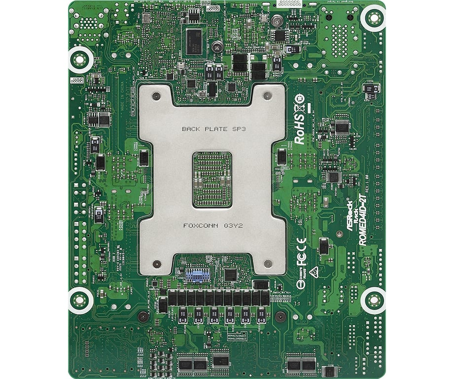 Asrock ROMED4ID 2T carte mère Socket SP3 mini ITX Neuf - vue 3