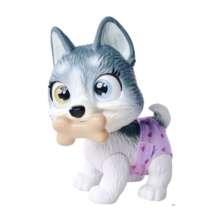 Jouet Interactif SMOBY – Husky Pamper Petz, 4 Accessoires, Articulé, Dès 3 Ans - vue 4