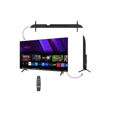 TV LED UHD - CONTINENTAL EDISON - 55'' (139 cm) - 3xHDMI - 2xUSB - Nero - CELED55SV2UD25B6