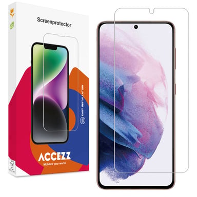 Accezz Protection d'écran en verre trempé pour Samsung Galaxy S21 Plus