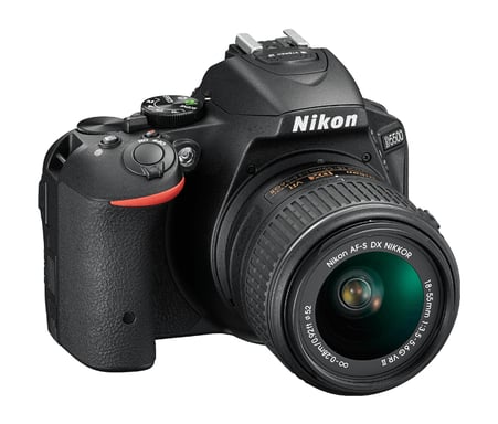 Nikon D5500 Noir - vue 3