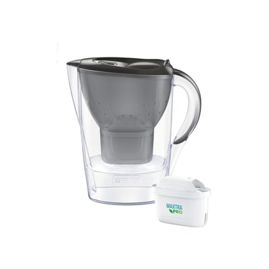 Carafe filtrante BRITA Marella 2.4 L graphite + cartouche Maxtra PRO