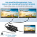 Divisor HDMI 1x2, amplificador HDMI, extensión, 3D, Full HD 1080P