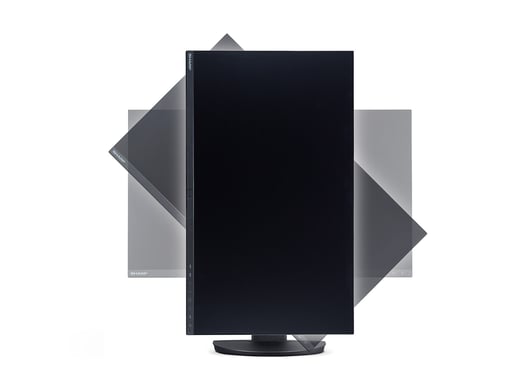 Sharp MultiSync 60006064 pantalla para PC 68,6 cm (27'') 3840 x 2160 Pixeles 4K Ultra HD LCD Negro