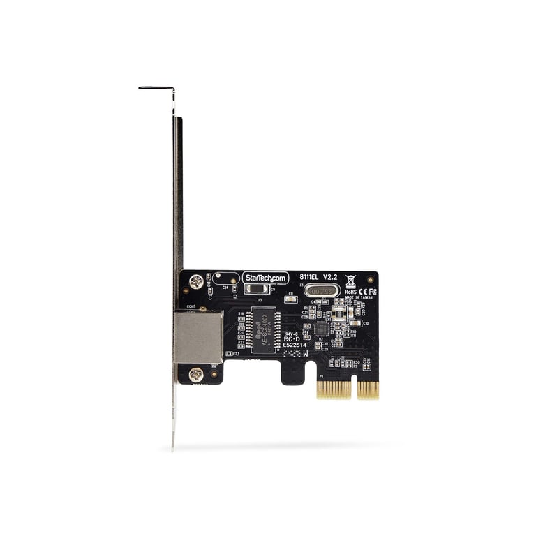 StarTech.com Carte Réseau PCIe Gigabit à 1 Port Carte LAN PCI Express 101001000Mbps NIC Realtek RTL8111H Fonctionne avec Windows et Linux Conforme TAA Neuf - vue 2
