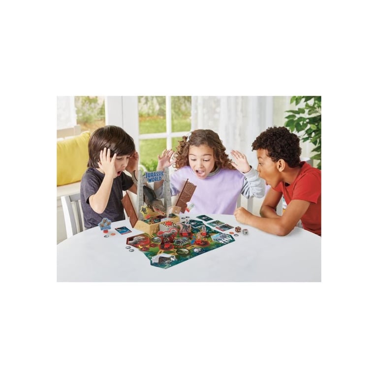 Jeu De Société EPOCH – Jurassic World T-Rex Escape Avec Figurine T-Rex Pour 5 Ans Et Plus - vue 4