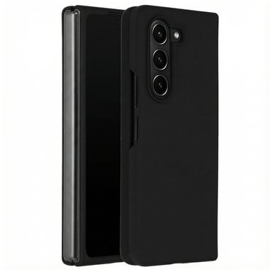Accezz Coque Liquid Silicone pour Samsung Galaxy Z Fold 5 - Noir