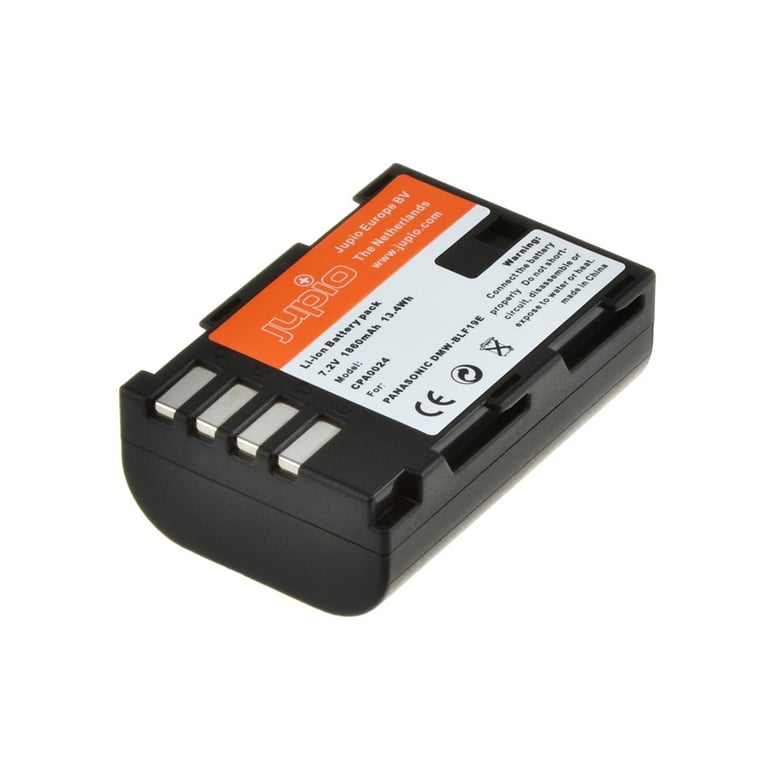 Batterie Photo JUPIO CPA 0024 COMPATIBLE – 1860 mAh Lithium-Ion - vue 3