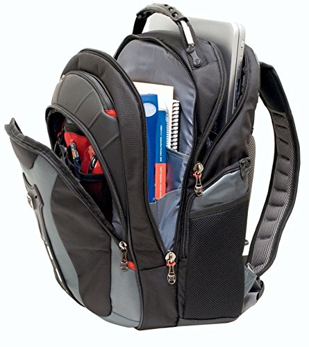 Wenger/SwissGear 600639 sacoche d'ordinateurs portables 43,2 cm (17 ) Étui sac à dos Noir, Gris - Neuf