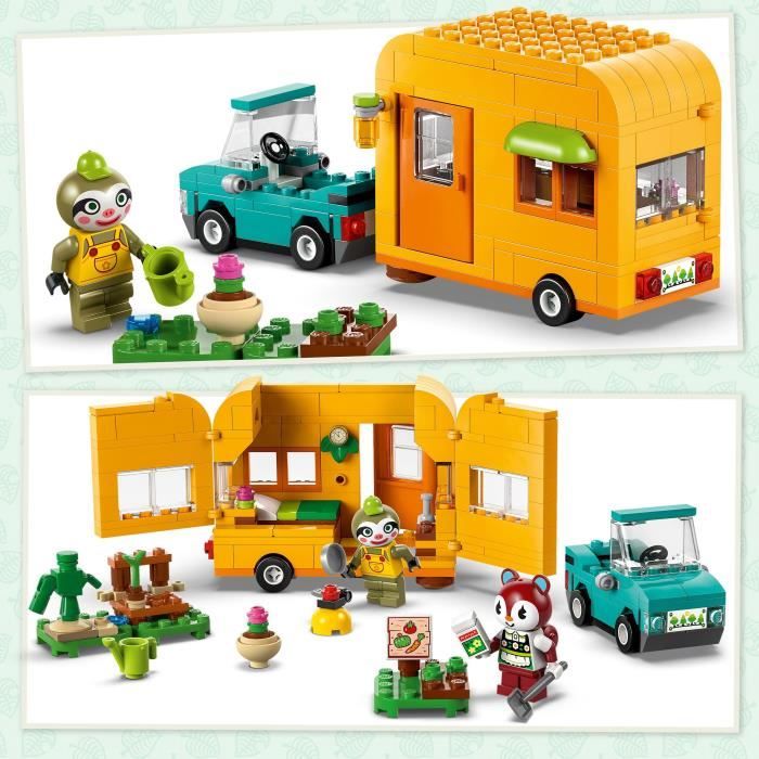 Lego Caravane Et Stand De Jardinage De Racine 77054 Lego La Boite - vue 5