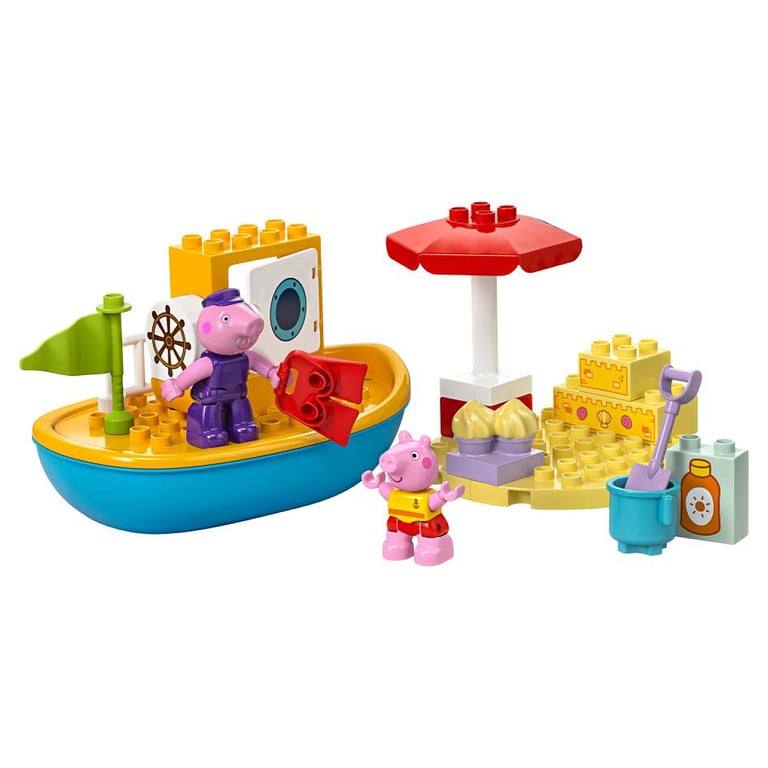Set de jeu Peppa Pig LEGO DUPLO : Le voyage en bateau (10432) - Neuf
