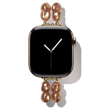 iDeal of Sweden Beaded Watch Band pour Apple Watch | 38/40/41/42 mm - Salted Caramel Pearl
