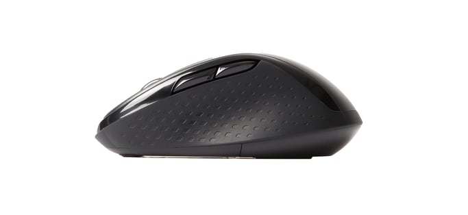 Rapoo M500 Mouse senza fili RF silenzioso per destri + Bluetooth ottico 1600 DPI