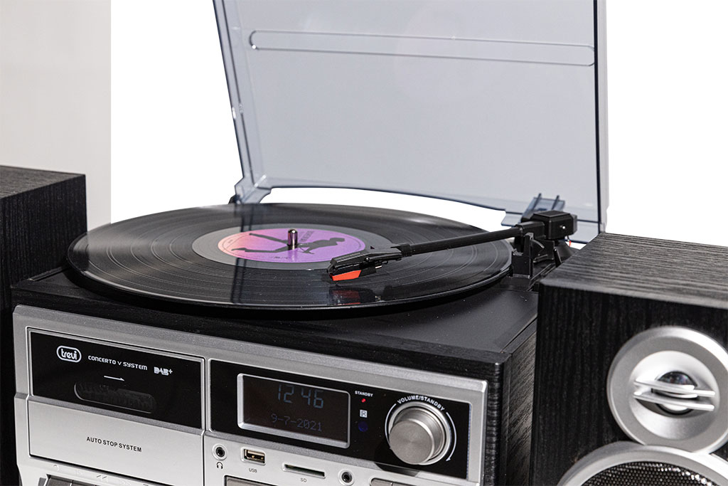 Trevi TT 1072 Tourne disque à entraînement direct Semi automatique Neuf - vue 2