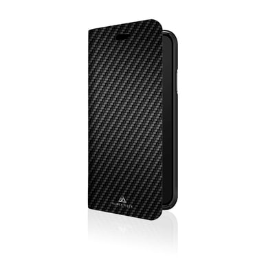 Funda cartera ''Flex Carbon'' para Apple iPhone Xs, negra