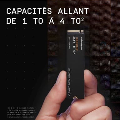 Western Digital Black SN850X 1 To M.2 PCI Express 4.0 NVMe