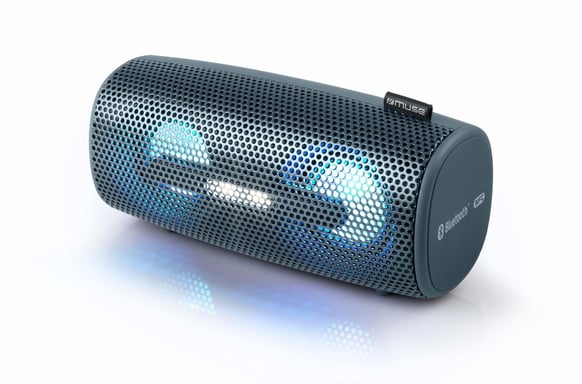 Muse M-730 DJ haut-parleur portable et de fête Bleu 10 W