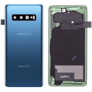 Samsung Galaxy S10 Batteria Cover Originale Samsung Cover posteriore Blu