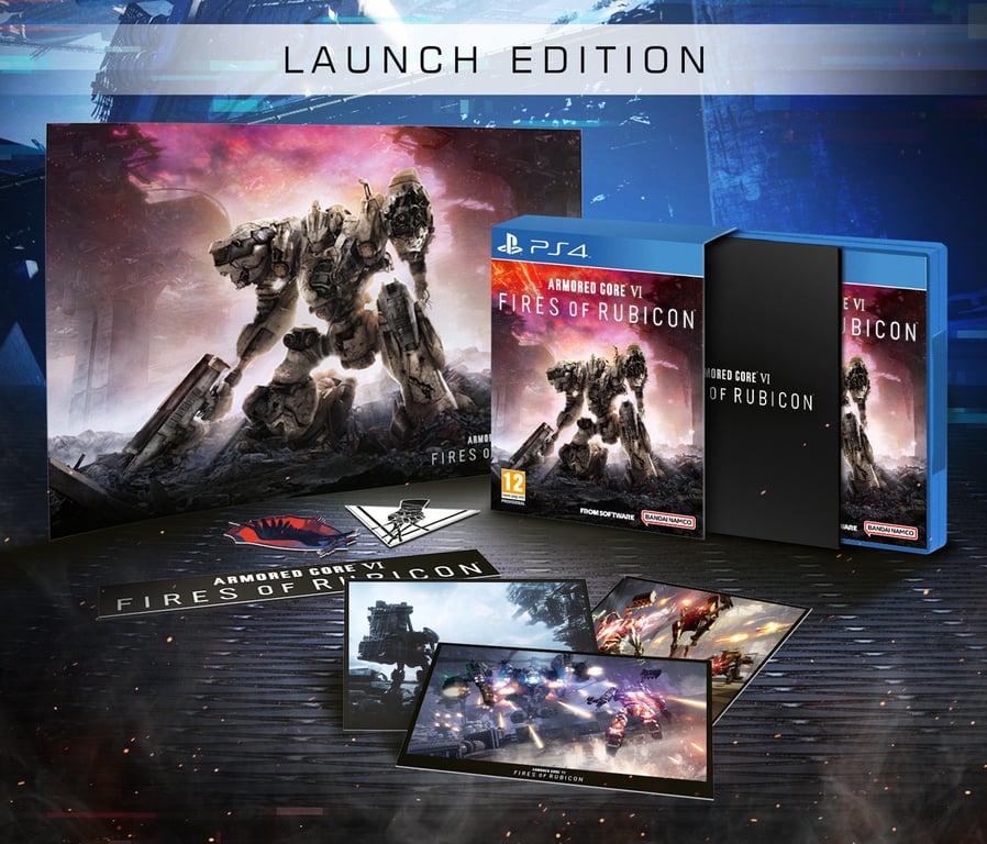 Armored Core VI Fires of Rubicon Launch edition Italien PS4 - vue 3