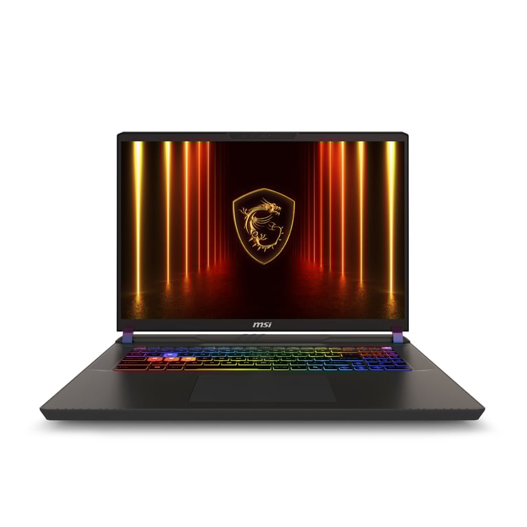 MSI Vector 17 HX AI A2XWJG 039 Intel Core Ultra 9 275HX Ordinateur portable 43 2 cm 17 Quad HD+ DDR5 SDRAM SSD NVIDIA GeForce RTX 5090 Wi Fi 7 802.11be Windows 11 Home Allemand Neuf