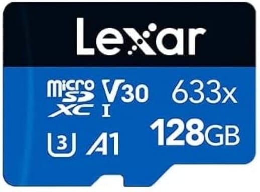 Lexar 633x 128GB MicroSDXC UHS-I Classe 10