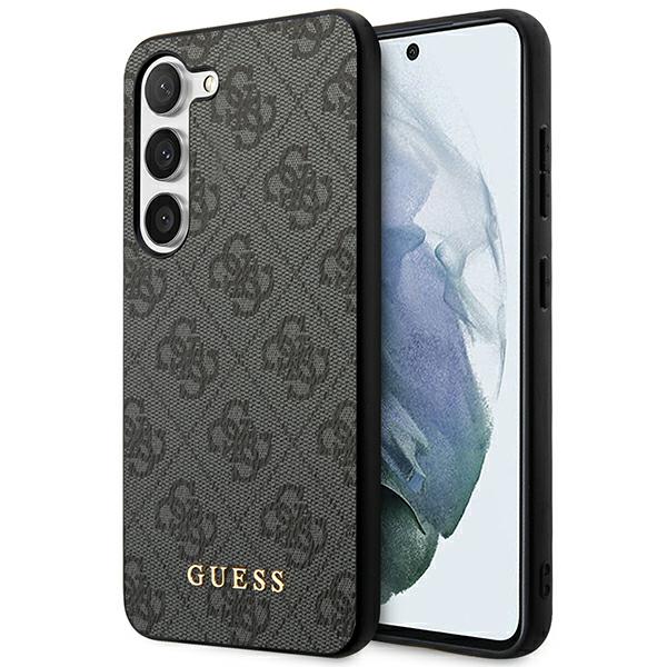 Coque de téléphone Guess Samsung Galaxy S23 Protection contre chocs Texture saffiano - vue 2