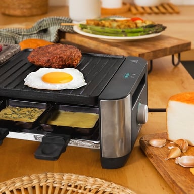 CECOTEC 03225 - Raclette Cheese&Grill 16000 Inox Mixgrill