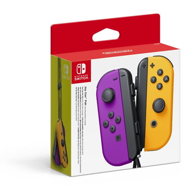 Nintendo Joy-Con nero, arancione, viola Bluetooth Joystick analogico/digitale Nintendo Switch