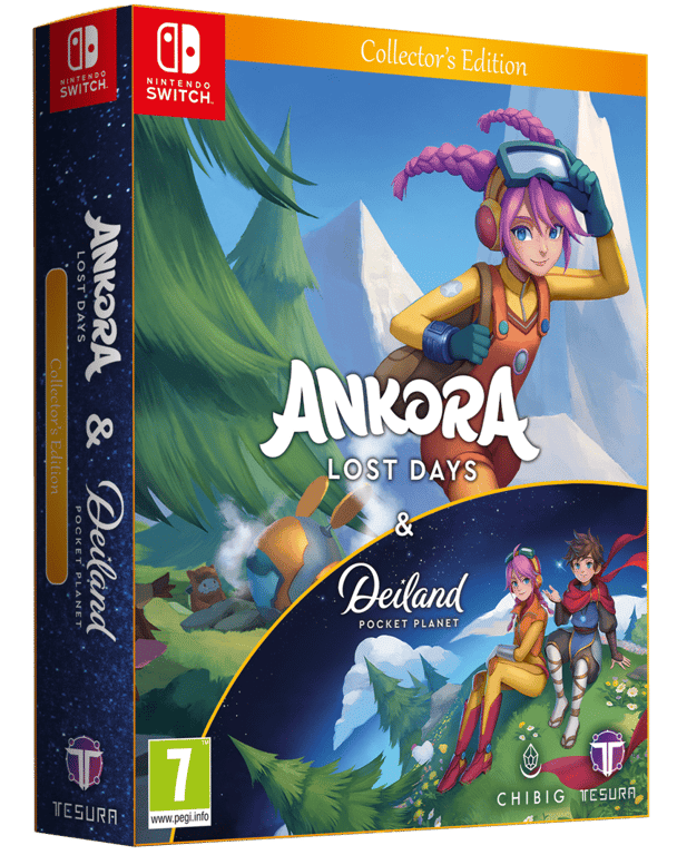 Ankora Lost Days & Deiland Pocket Planet Collector Nintendo SWITCH Neuf