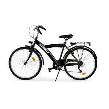 Nilox Bici Muscolare Vélo de ville Acier Noir