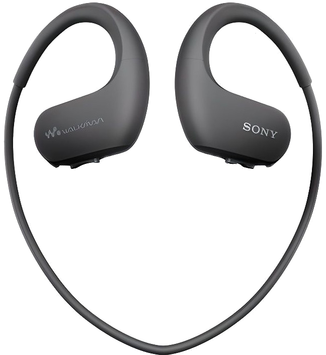 SONY - Walkman Sport, étanche, 4Go, Noir