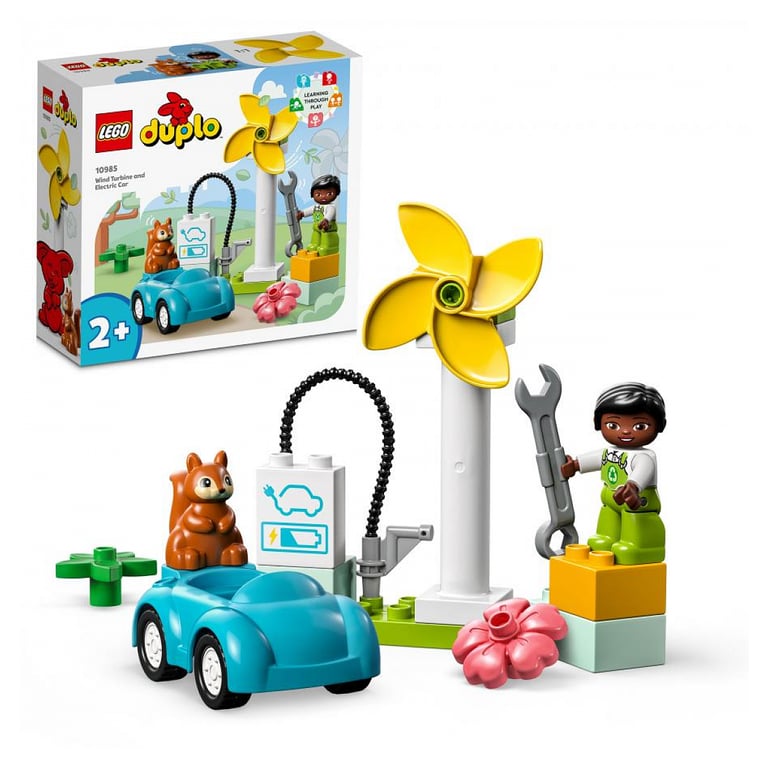 LEGO DUPLO 10985 'éolienne et la voiture électrique - vue 4