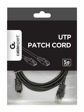 Gembird PP12-2M/BK cable de red