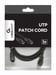 Gembird PP12-2M/BK cable de red