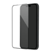 Protector de pantalla de cristal templado (100% cobertura de superficie) para Apple iPhone 15, Negro