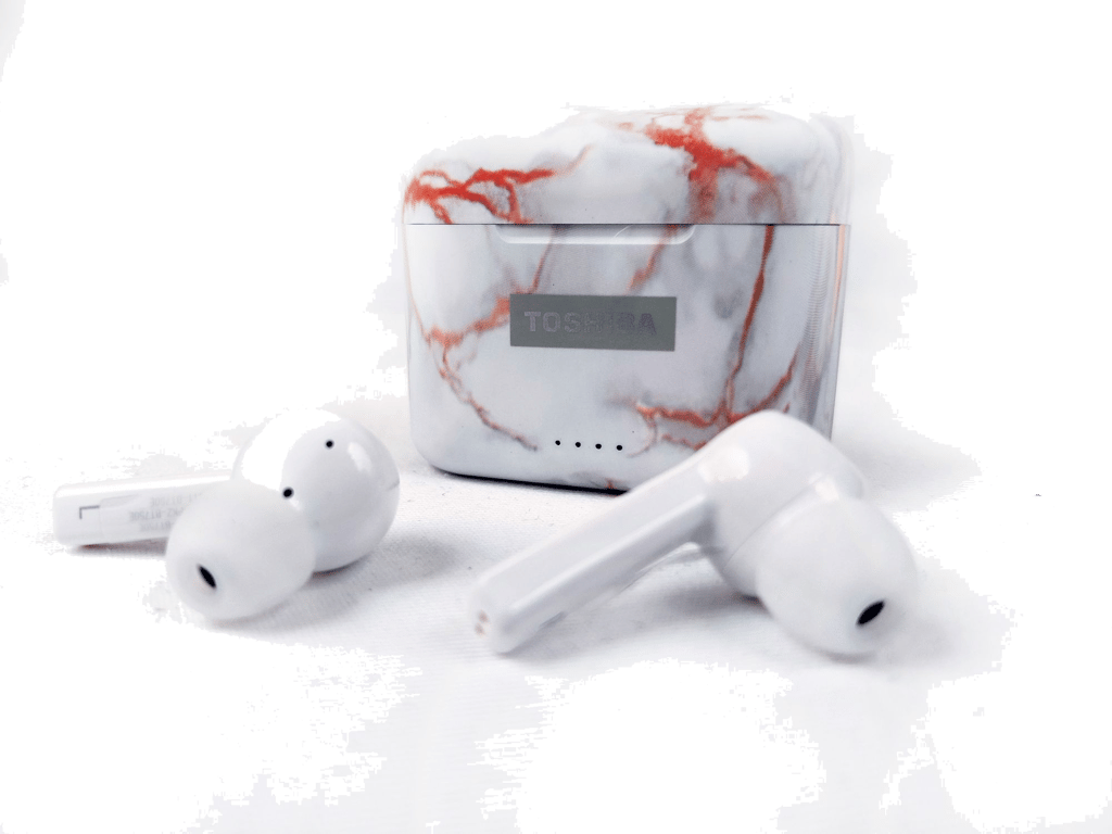 Ecouteurs True Wireless avec chargeur QI Toshiba RZE-BT750