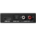 StarTech.com Extractor de Audio HDMI con Soporte para 4K de 60Hz