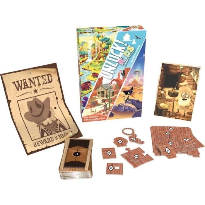 Unlock! Kids : Histoires d'époques Asmodee - vue 6