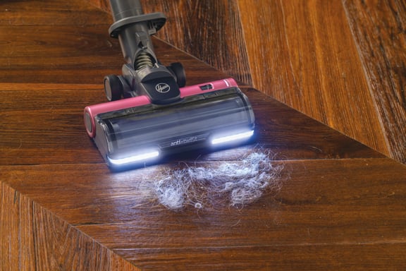 Hoover HF920H 011 Aspiradora escoba 2 en 1 Batería Secar EPA Sin bolsa 0,7 L Rosa, Rosa