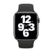Bracelet Boucle unique en Silicone pour Apple Watch | 38/40/41/42 mm - Taille 4 - Black