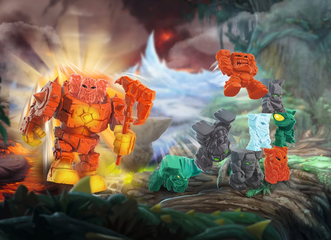 Figurine Lava Robot Value Pack Schleich 72225 Gamme Eldrador Creatures - vue 3